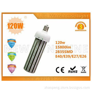 CE ROHS E40 E39 E27 E26 120w high quality corn light